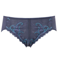 Ordifen欧迪芬中腰三角裤BL-金秋蓝(XL)OB13248