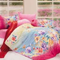 乐加全棉印花四件套情醉探戈1.5米床