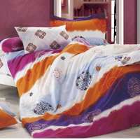 乐加全棉印花四件套华丽时尚1.5米床