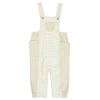 OCChome蛋生彩棉系列绿白条纹背带裤BNCU12L01C21100573