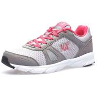 361°女跑步鞋8232211中灰/浅红39