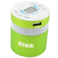 埃森客(Ithink)便携式插卡音响   绿色