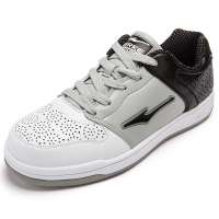 鸿星尔克男滑板鞋11112101029-001正白/浅灰40