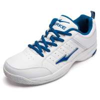 鸿星尔克男训练网球鞋11112212055-002正白/彩蓝44