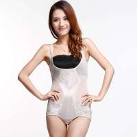 体会魅力塑身多功能连体塑身美体衣肤色(L)SL0204