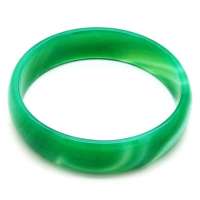 晶心依恋 天然绿玛瑙手镯