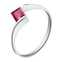 Fedora斐达罗 天然石榴石戒指 简约时尚女戒