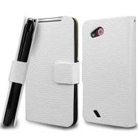 IMAK艾美克纤薄皮套(蛇纹)HTC 新渴望VC T328d Desire VC 珍珠白