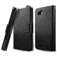 IMAK艾美克纤薄皮套(蛇纹)HTC 新渴望VC T328d Desire VC 沉静黑