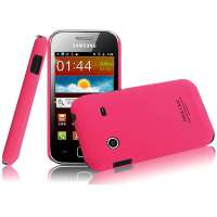 IMAK艾美克超薄彩壳三星 i619 玫红色