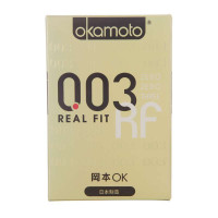 冈本OK避孕套- 0.03黄金贴身超薄 0.03 Real Fit 4片装