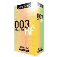 冈本OK避孕套- 0.03黄金贴身超薄 0.03 Real Fit 6片装