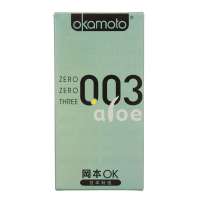 冈本OK避孕套-0.03芦荟超薄 0.03 Aloe 10片装