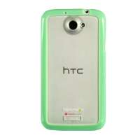 哈密瓜 HTC One X 透明TPU保护套 HM0359 绿