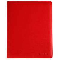 哈密瓜 ipad2/ipad3 智能休眠仿皮保护套HM8060红