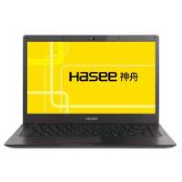 神舟(HASEE)飞天UI43BD0 14英寸超极本(i3-3217U 4G 64G SSD HD4000 Linux 黑)