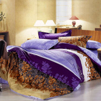 贝德罗全棉斜纹印花双人四件套伊丽莎白1.8m