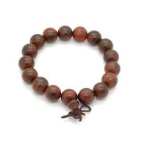 御灵珠宝 特级老料小叶紫檀佛珠手链12mm 1004020112001