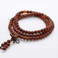 御灵珠宝 金线菩提子108佛珠手链6mm 1004040206001