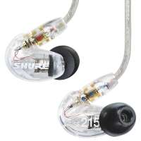 舒尔 SHURE SE215 CL 透明 隔噪入耳式耳机