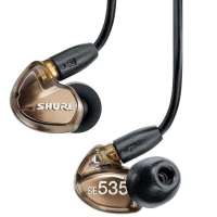 舒尔 SHURE SE535 V 碳金 专业监听级隔噪入耳式耳机