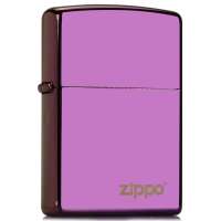 ZIPPO打火机24747ZL 紫色深渊ZIPPO标志 (09年新款紫冰)