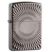 ZIPPO打火机SC1020 盔甲加厚黑珍珠 黑冰 ARMOR C3 (BK)