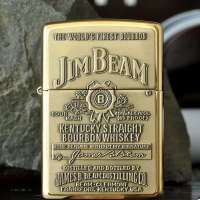 Zippo打火机 占边之铜徽章打火机254BJB929