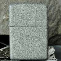 ZIPPO打火机 铁砂石打火机211