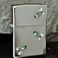 ZIPPO打火机 2010款绿豆蝇打火机24881