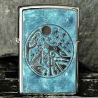 ZIPPO打火机 披星戴月打火机24941