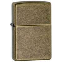 Zippo打火机 仿古黄铜打火机201FB