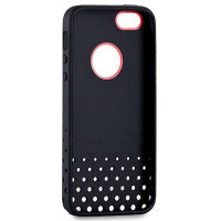 摩米士(MOMAX) 苹果 iPhone 5/5S 蜂巢保护套 黑色