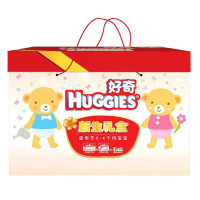 好奇(Huggies)金装贴身舒适新生礼盒装(金装S60片+金装M30片+超厚倍柔湿巾80抽)