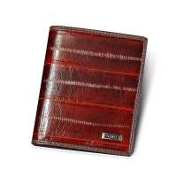 NAWO那沃沉默自传男式鳗鱼皮钱夹E90221