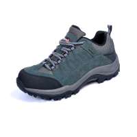 Makino犸凯奴情侣款男款防水透气低帮徒步登山鞋0303(灰色/42)