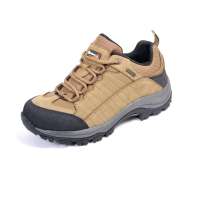Makino犸凯奴情侣款男款防水透气低帮徒步登山鞋0303(棕色/43)