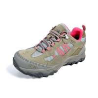 Makino犸凯奴情侣款女款透气防水低帮徒步登山鞋0322(深灰色/37)
