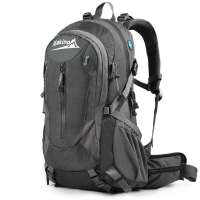 Makino犸凯奴多功能户外运动双肩包旅游包登山包5429(黑/40L)