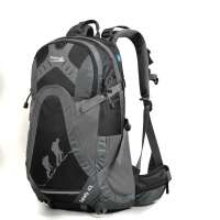 Makino犸凯奴户外40L-45L旅游包双肩包登山包5436(黑色/45L)