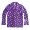 VANCL凡客诚品 时尚印花摇粒绒家居服(女款上装) 紫色蝴蝶结 XXL