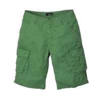 VANCL凡客诚品 时尚水洗压皱休闲短裤 翠绿色 XL