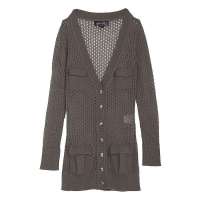 VANCL凡客诚品 Marley 长袖针织开衫 军绿色 XS