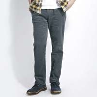 VANCL凡客诚品 时尚雅致细条绒休闲裤 灰色 32