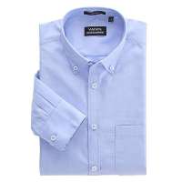 VANCL凡客诚品 米通小方领长袖衬衫 领尖扣 平静蓝 43