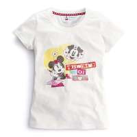 VANCL凡客诚品 米奇全棉短袖T恤A10（亲子款）（妈妈） 白色 M