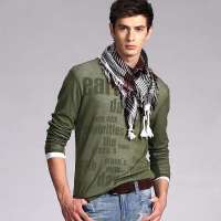 VANCL凡客诚品 炫彩两件套超薄针织衫情侣款(男款) 橄榄绿色 S