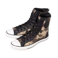 VANCL凡客诚品 军装风迷彩高帮帆布鞋 橄榄绿迷彩 44