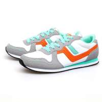 VANCL凡客诚品 亮动飞翔复古跑步鞋(女款) 白灰色 36