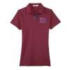 VANCL凡客诚品 多彩贴布绣短袖POLO(女款) 酒红色 M